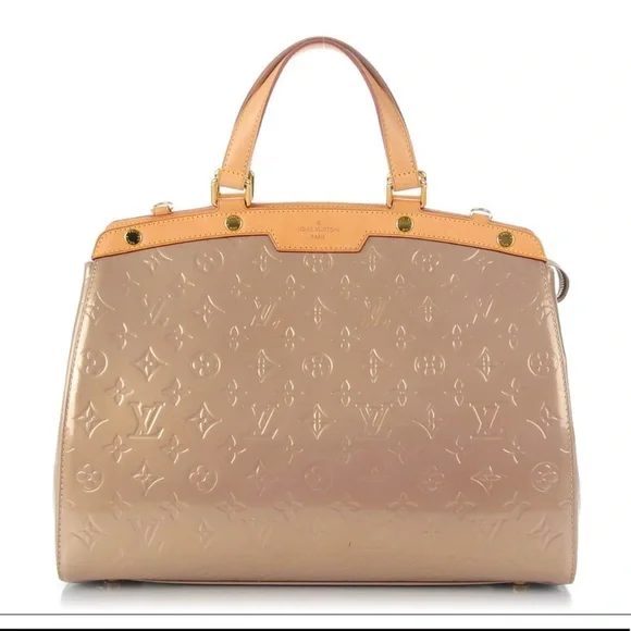 Authentic LOUIS VUITTON Vernis Brea GM Beige Poudre Gold RARE COLOR!!! - Picture 1 of 14